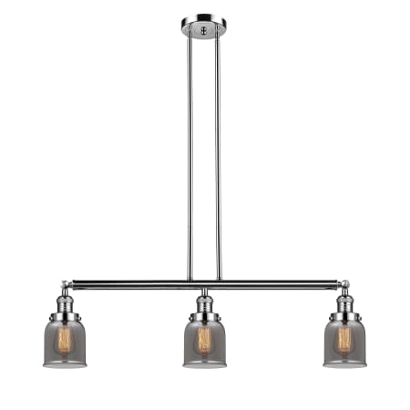 A large image of the Innovations Lighting 213-S Small Bell Innovations Lighting-213-S Small Bell-Full Product Image