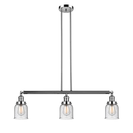 A large image of the Innovations Lighting 213-S Small Bell Innovations Lighting-213-S Small Bell-Full Product Image