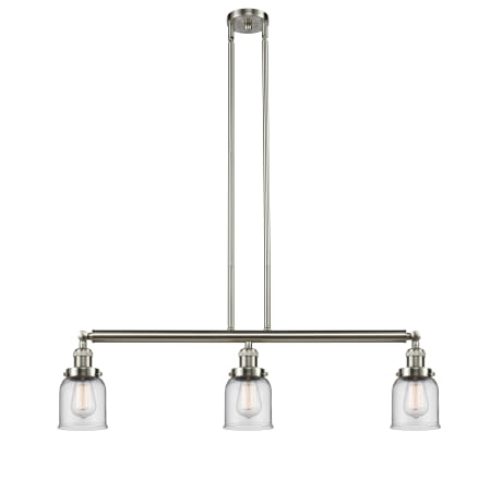 A large image of the Innovations Lighting 213-S Small Bell Innovations Lighting-213-S Small Bell-Full Product Image