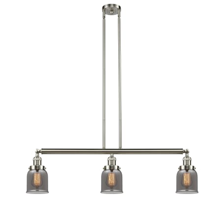 A large image of the Innovations Lighting 213-S Small Bell Innovations Lighting-213-S Small Bell-Full Product Image