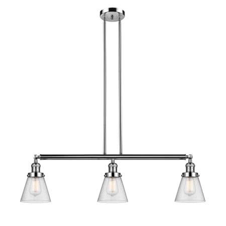 A large image of the Innovations Lighting 213-S Small Cone Innovations Lighting-213-S Small Cone-Full Product Image