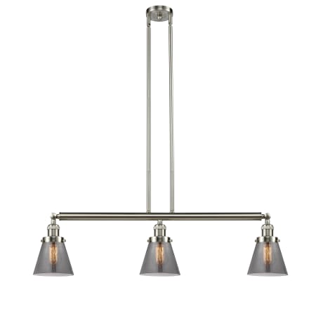 A large image of the Innovations Lighting 213-S Small Cone Innovations Lighting-213-S Small Cone-Full Product Image