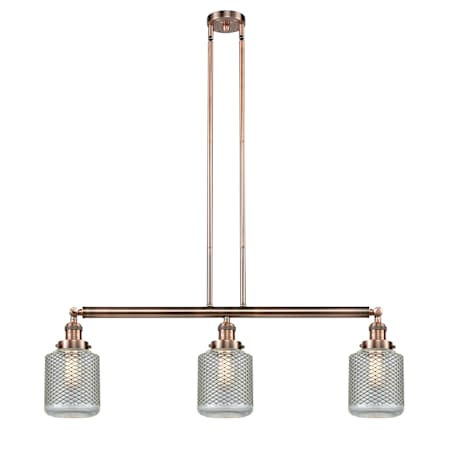 A large image of the Innovations Lighting 213-S Stanton Alternate Image