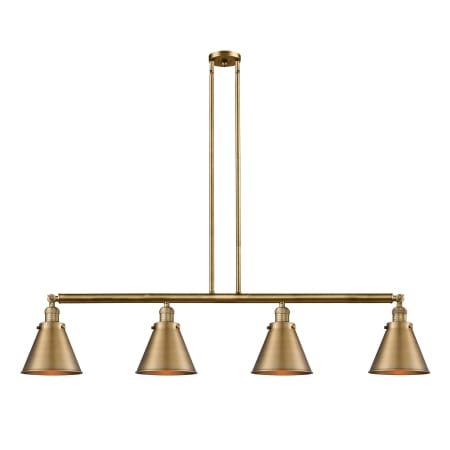 A large image of the Innovations Lighting 214 Appalachian Brushed Brass
