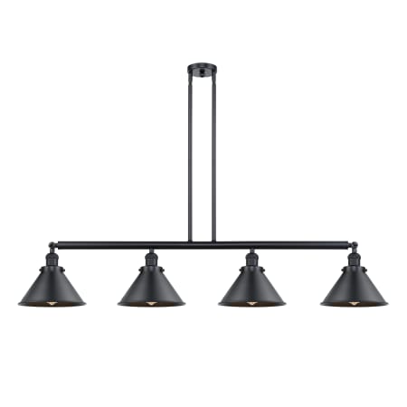 A large image of the Innovations Lighting 214 Briarcliff Matte Black