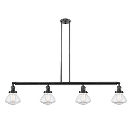 A large image of the Innovations Lighting 214-S Olean Oil Rubbed Bronze / Seedy