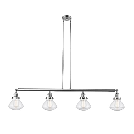 A large image of the Innovations Lighting 214-S Olean Polished Chrome / Seedy