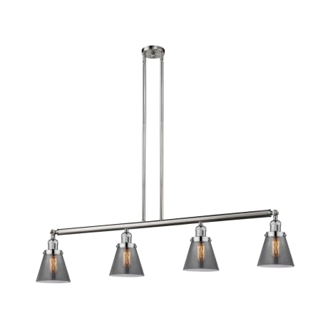 A large image of the Innovations Lighting 214-S Small Cone Innovations Lighting-214-S Small Cone-Full Product Image