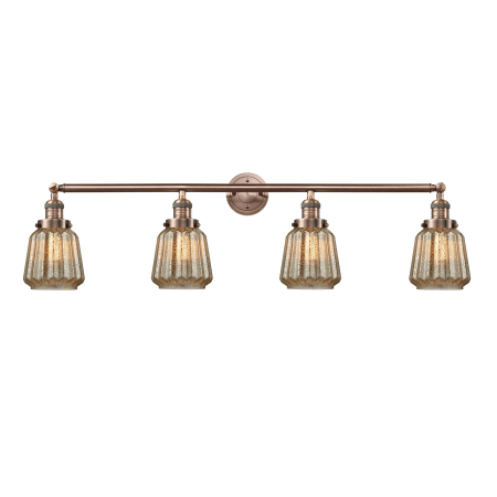 A large image of the Innovations Lighting 215-S Chatham Antique Copper / Mercury Plated
