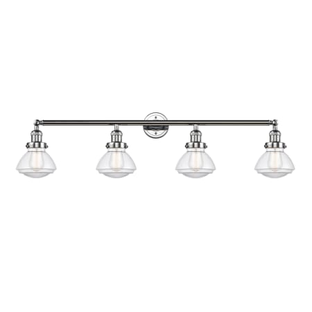 A large image of the Innovations Lighting 215 Olean Polished Chrome / Clear