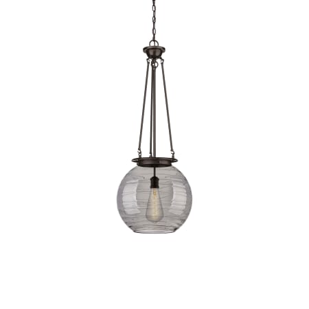 A large image of the Innovations Lighting 221-1P-39-16 Athens Pendant Oil Rubbed Bronze