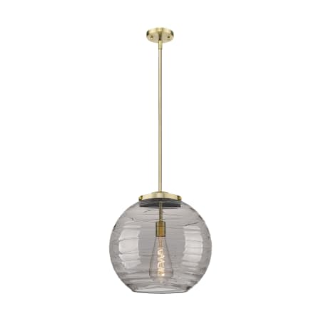 A large image of the Innovations Lighting 221-1S-18-16-LED Athens Pendant Alternate Image