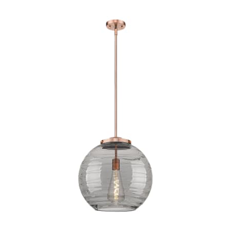 A large image of the Innovations Lighting 221-1S-18-16-LED Athens Pendant Alternate Image