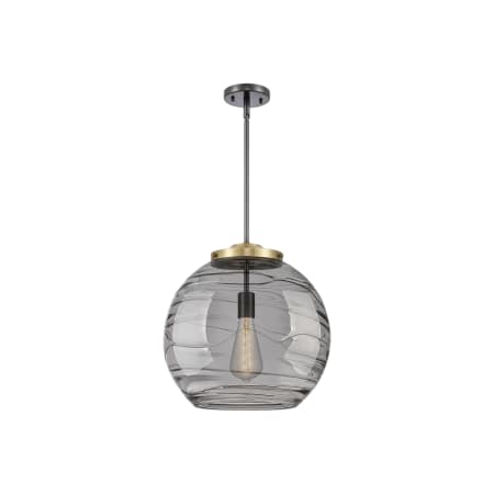 A large image of the Innovations Lighting 221-1S-18-16-LED Athens Pendant Alternate Image