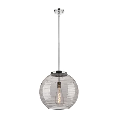 A large image of the Innovations Lighting 221-1S-18-16-LED Athens Pendant Alternate Image