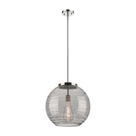 A large image of the Innovations Lighting 221-1S-18-16-LED Athens Pendant Alternate Image