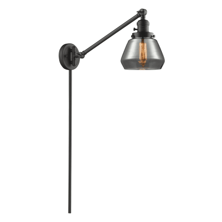 A large image of the Innovations Lighting 237 Fulton Oiled Rubbed Bronze / Smoked