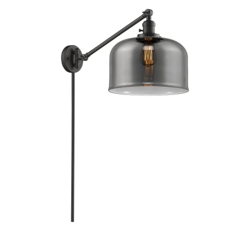 A large image of the Innovations Lighting 237 X-Large Bell Oil Rubbed Bronze / Smoked