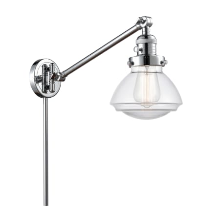 A large image of the Innovations Lighting 237 Olean Polished Chrome / Clear