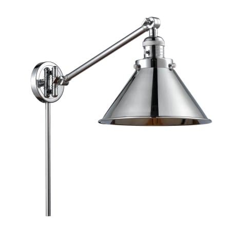 A large image of the Innovations Lighting 237 Briarcliff Polished Chrome / Metal