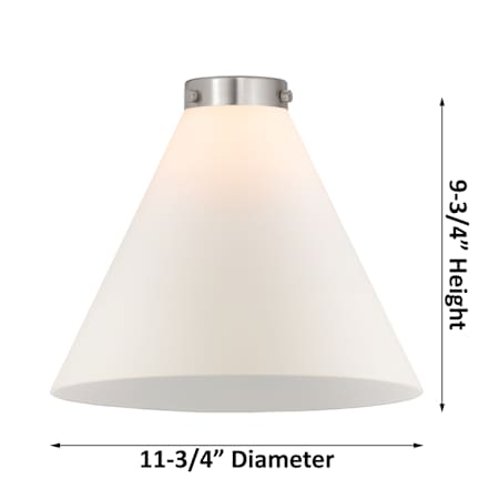A large image of the Innovations Lighting 237 X-Large Cone Alternate Image
