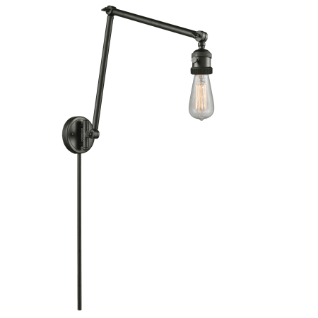 A large image of the Innovations Lighting 238 Bare Bulb Oiled Rubbed Bronze