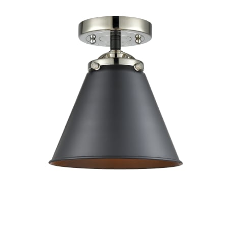 A large image of the Innovations Lighting 284 Appalachian Black Polished Nickel / Matte Black