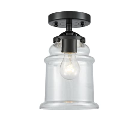 A large image of the Innovations Lighting 284 Canton Oil Rubbed Bronze / Clear