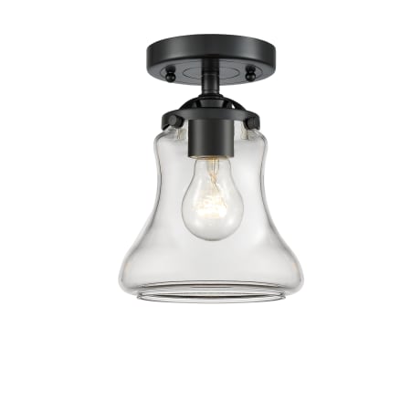 A large image of the Innovations Lighting 284 Bellmont Oil Rubbed Bronze / Clear