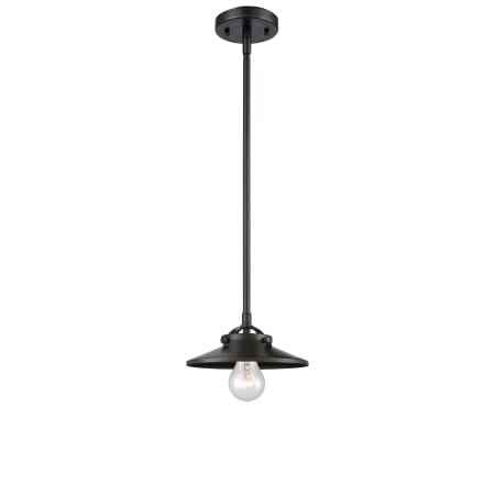 A large image of the Innovations Lighting 284-1S Railroad Oil Rubbed Bronze