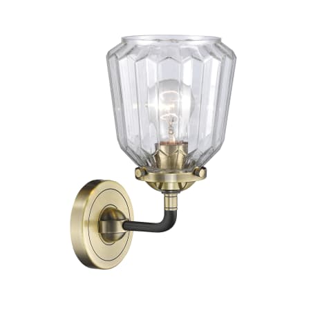 A large image of the Innovations Lighting 284-1W Chatham Alternate View