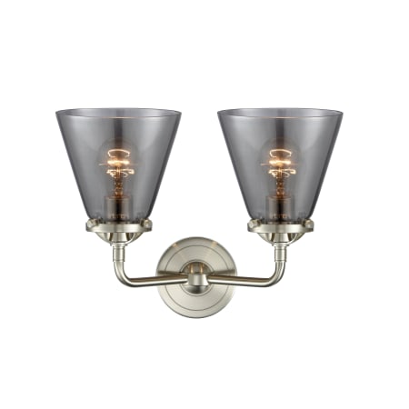 A large image of the Innovations Lighting 284-2W Small Cone Alternate View
