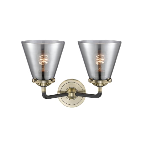 A large image of the Innovations Lighting 284-2W Small Cone Alternate View