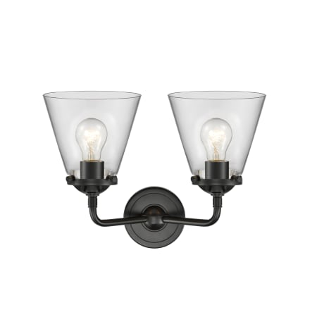 A large image of the Innovations Lighting 284-2W Small Cone Alternate View