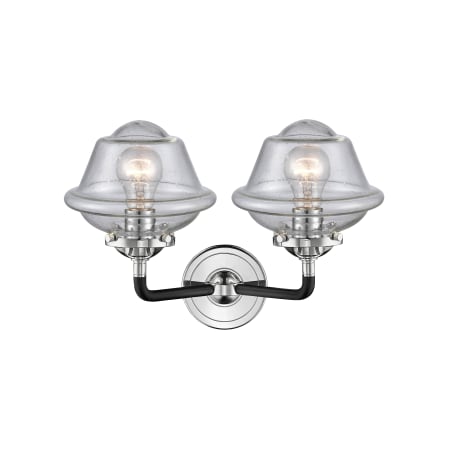 A large image of the Innovations Lighting 284-2W Small Oxford Alternate View