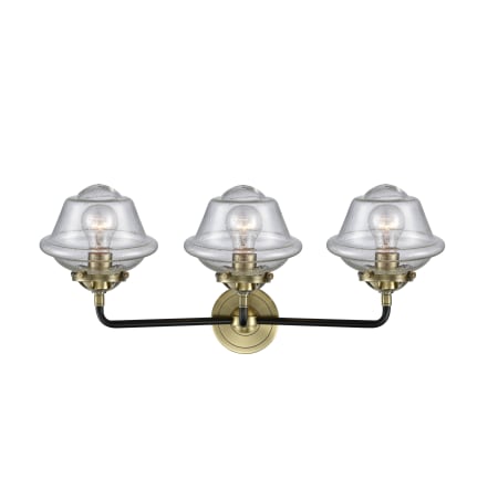 A large image of the Innovations Lighting 284-3W Small Oxford Alternate View