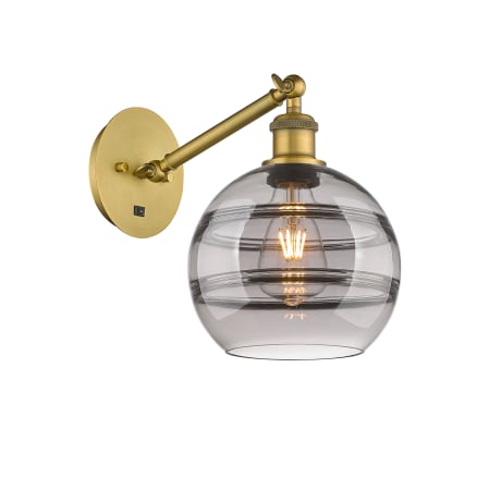 A large image of the Innovations Lighting 317-1W-10-8 Rochester Sconce Alternate Image