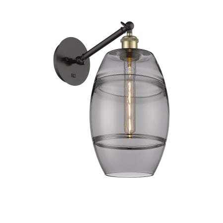 A large image of the Innovations Lighting 317-1W-10-8 Vaz Sconce Alternate Image