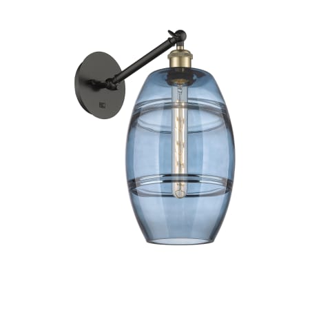 A large image of the Innovations Lighting 317-1W-10-8 Vaz Sconce Alternate Image