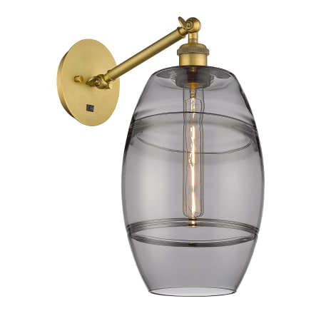 A large image of the Innovations Lighting 317-1W-10-8 Vaz Sconce Alternate Image