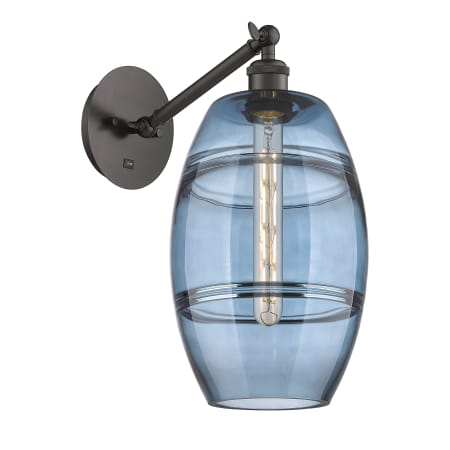 A large image of the Innovations Lighting 317-1W-10-8 Vaz Sconce Alternate Image