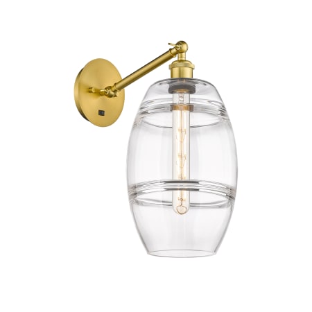 A large image of the Innovations Lighting 317-1W-10-8 Vaz Sconce Alternate Image