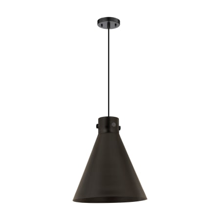 A large image of the Innovations Lighting 410-1PL-16-14 Newton Cone Pendant Alternate Image