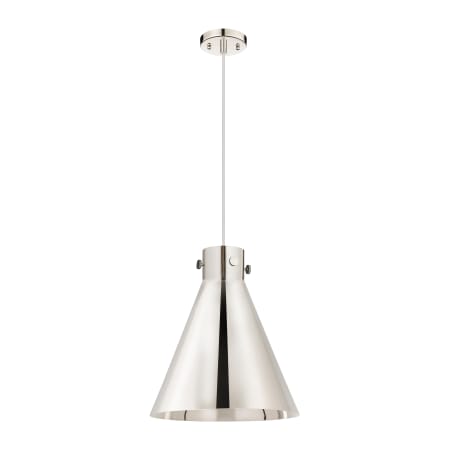 A large image of the Innovations Lighting 410-1PL-16-14 Newton Cone Pendant Alternate Image