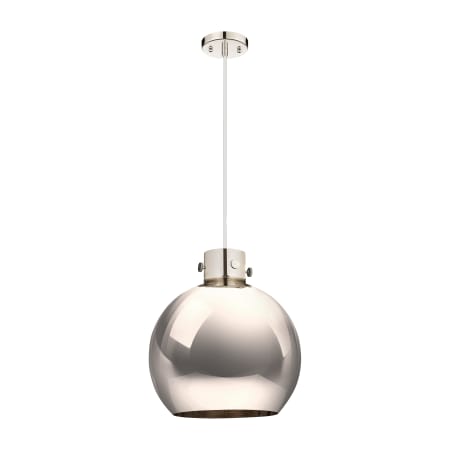 A large image of the Innovations Lighting 410-1PL-16-14 Newton Sphere Pendant Alternate Image