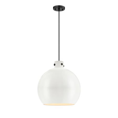 A large image of the Innovations Lighting 410-1PL-19-18 Newton Sphere Pendant Alternate Image