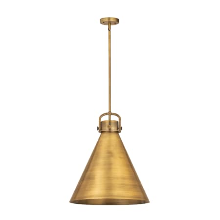 A large image of the Innovations Lighting 410-1SL-22-18 Newton Cone Pendant Alternate Image