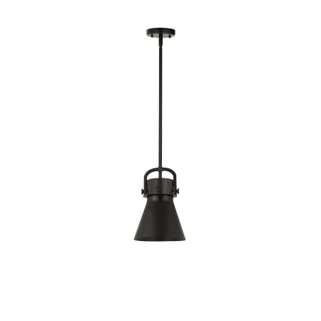 A large image of the Innovations Lighting 410-1SS-12-8 Newton Cone Pendant Alternate Image