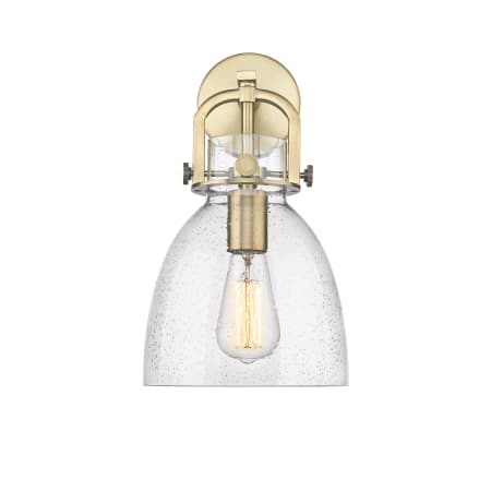 A large image of the Innovations Lighting 410-1W-15-8 Newton Bell Sconce Alternate Image