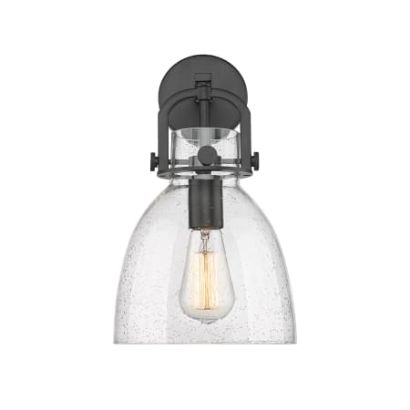 A large image of the Innovations Lighting 410-1W-15-8 Newton Bell Sconce Alternate Image